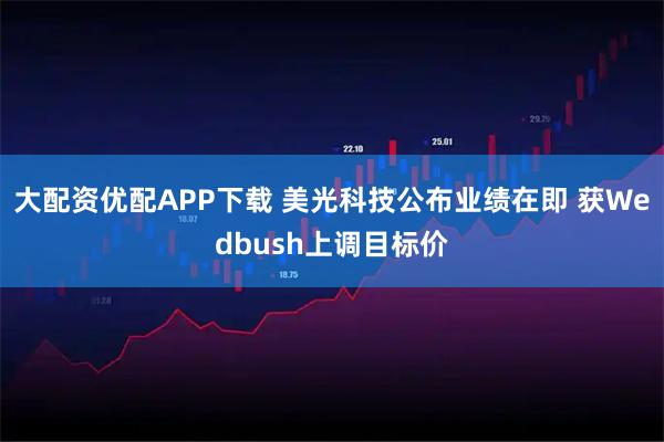 大配资优配APP下载 美光科技公布业绩在即 获Wedbush上调目标价
